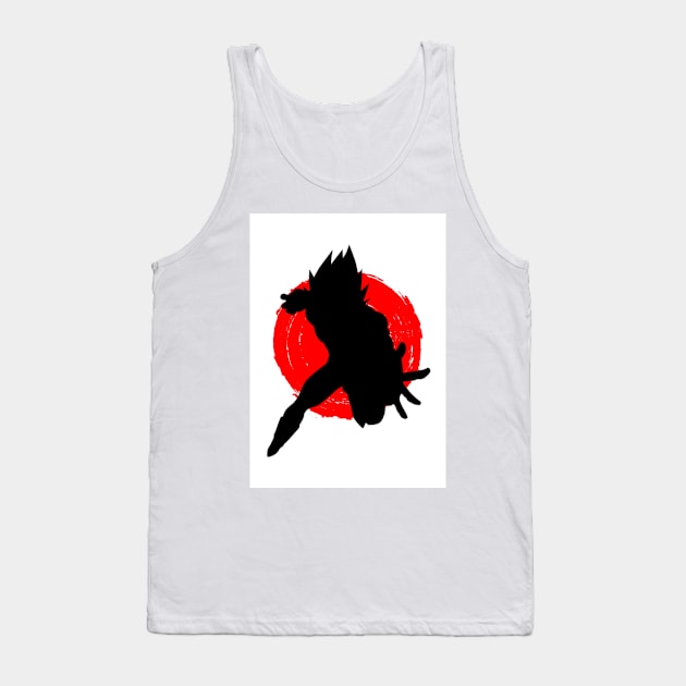 goku Tank Top by pucil03